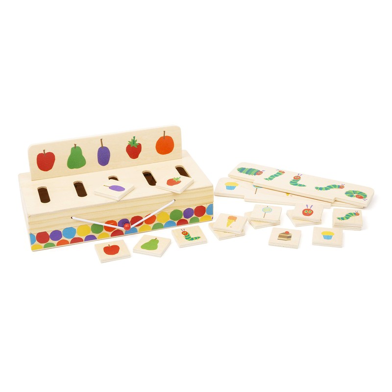 Small Foot The Very Hungry Caterpillar Picture Sorting Box, Wooden