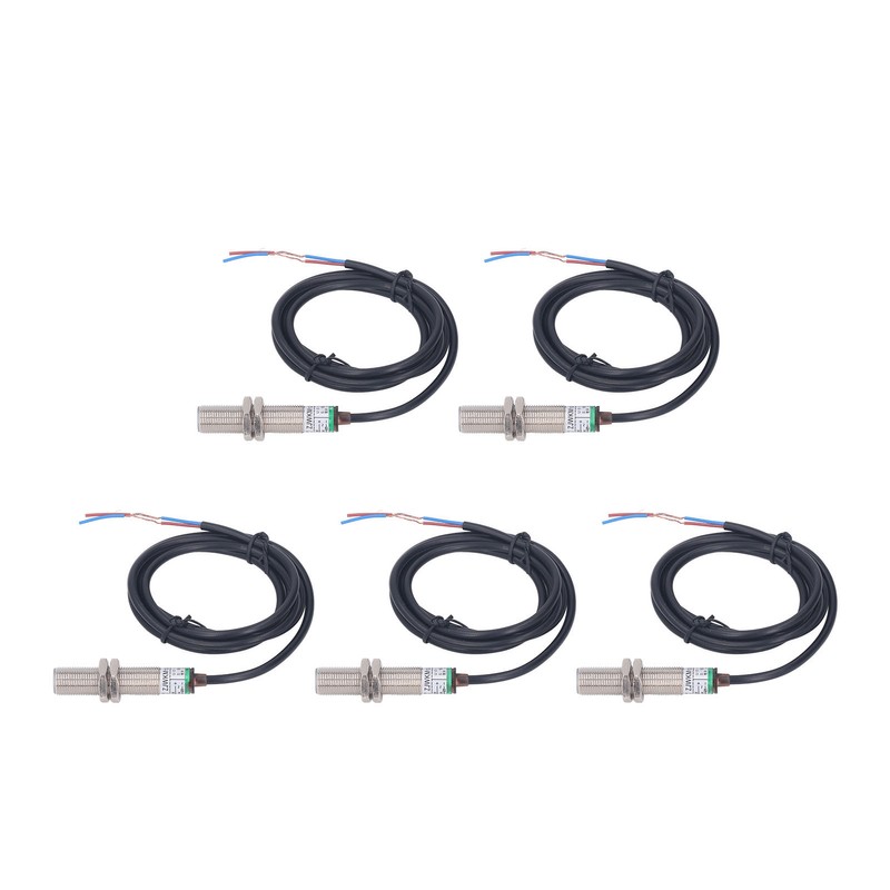 5Pcs Proximity Switch IP65 Waterproof Non Contact 2 Wire Normally