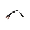 Car Radio Female to 2 Male Universal Antenna Splitter Adapter Cable 40-UV44
