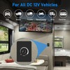 Linkstyle 12V Dimmer Switch, Rotary ON/Off Dimmer for Car Trailers