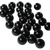 Mega Marbles Replacement Game (30 Piece), Black, 14mm