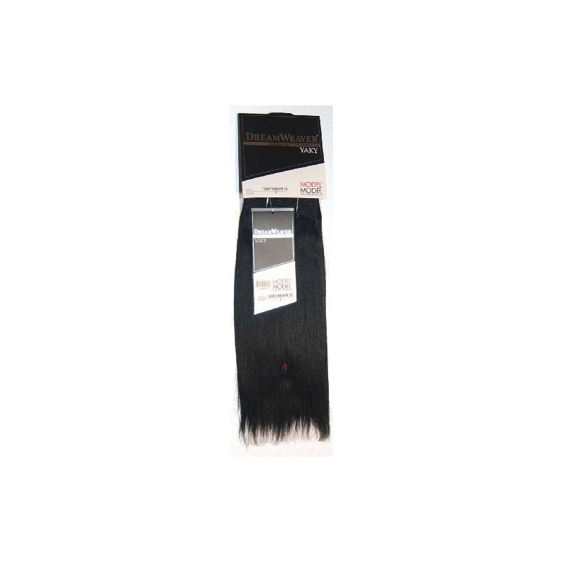 Model Model Dreamweaver 100% Human Hair Extensions Yaky 10" #1