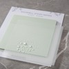 DiverseBee 50 Sheets Pastel Transparent Sticky Notes, 3x3” Clear Sticky