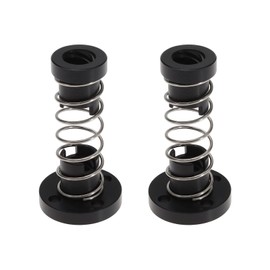 ECSiNG 2PCS 3D Printer T8 POM Anti Backlash Nuts Compatible with Reprap Z Axis 3D Printer Threaded Rod Eliminate The Gap Spring DIY CNC Accessories Pitch 2mm Lead 8mm