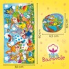 Lutz Mauder Children's Magic Towel, Fluffy Egg Shaped Towel, Easter