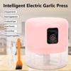 Intelligent Mini Electric Garlic Press Chopper Crusher USB Rechargeable Kitchen