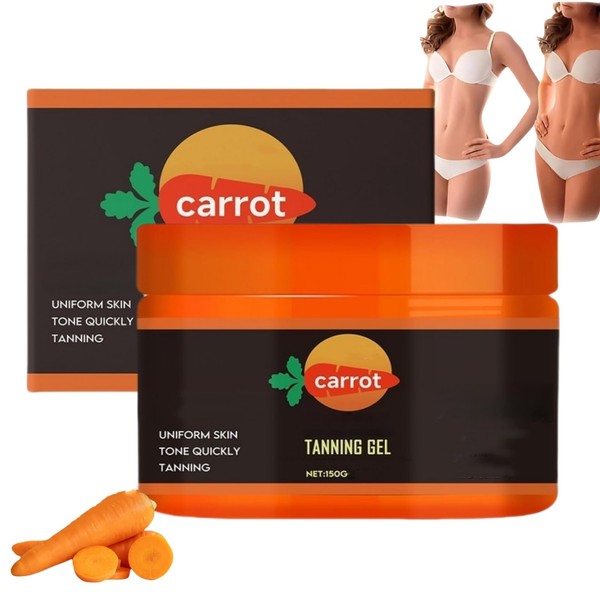 Carrot Intensive Tanning Gel,Tan Accelerator Cream with Carrot,Tan Accelera/tor,Sunb/ed Accelerat/or,Sunbe/d