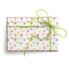 arkamii premium wrapping paper set of 4 sheets size 39 x 27 inch cute pet child (18-8681)