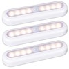 3 Pack 7” Motion Sensor Lights Indoor Battery Operated, Stick