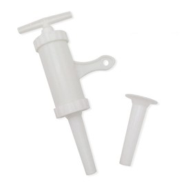 A Set of Manual Sausage Stuffer Plastic Meat Filler Stuffer Funnel Tubes Food Grade Sausage Maker with 2 Funnel Sausage Filling Tool for Kitchen Christmas