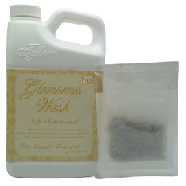 Tyler Candle - Glamorous Wash - High Maintenance fragrance w/sachet pouch - 64oz