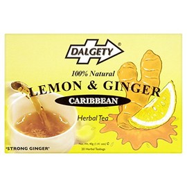 ( 6 Pack) Dalgety Lemon & Ginger Tea - 40g
