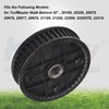 2 Pcs 121-9100 Sprocket for Toro 30" Time Master Exmark