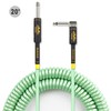 M MAKA Premium Guitar Coil Cable 20 Feet, Instrument Coiled