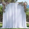 White Ceiling Drapes for Weddings and Parties – Polyester Backdrop