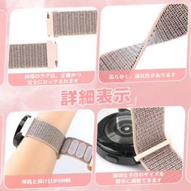 [Onetmpre] Universal Nylon Watch Band 16mm 18mm 20mm 22mm Quick Release Replacement Wristband Men Women Adjustable Watch Strap