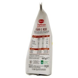 Doria - Semplicissimi Legumi e Riso - Snack Ceci, Fagioli e Soia Edamame - Confezione da 60 gr