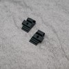 ULEIVA Replacement End Caps Set of 2 Black Compatible with