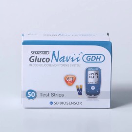 Caja Con 50 Tiras Reactivas Para Gluco Navii Gdh