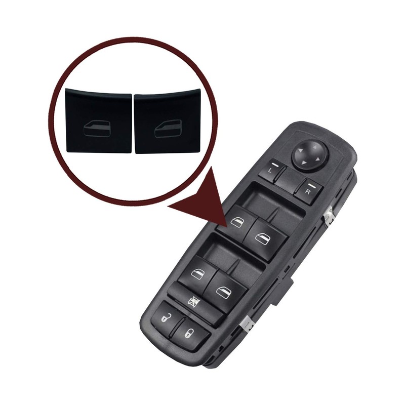 Power Window Control Master Switch Repair Front Row Button Cover