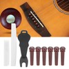 Guitar Bridge Pin Pegs Puller Cocobolo Wood Stringed Instrument Accessories