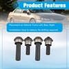 4PCS Front Subframe Crossmember Bushing Kit Replacement for Nissan Rogue