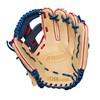 WILSON 2024 A1000 1912 12” Infield Baseball Glove - Blonde/Navy/Red,