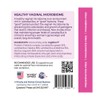 VagiBiom Probioitc Suppository Convenient Travel Pack with 2 Suppositories: Microbiome
