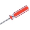 sourcing map Non-Magnetic 7mm Nut Driver Red Coded Handle with