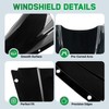 Motorcycle Windshield Deflector Double Bubble Windscreen Fit for Ninja ZX-10R