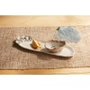 Mud Pie Oyster Tidbit And Tray Set; tray 4" x