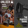 Mamba Lite 0.75g Black All-Plastic Head USB Electric Herb Grinder.