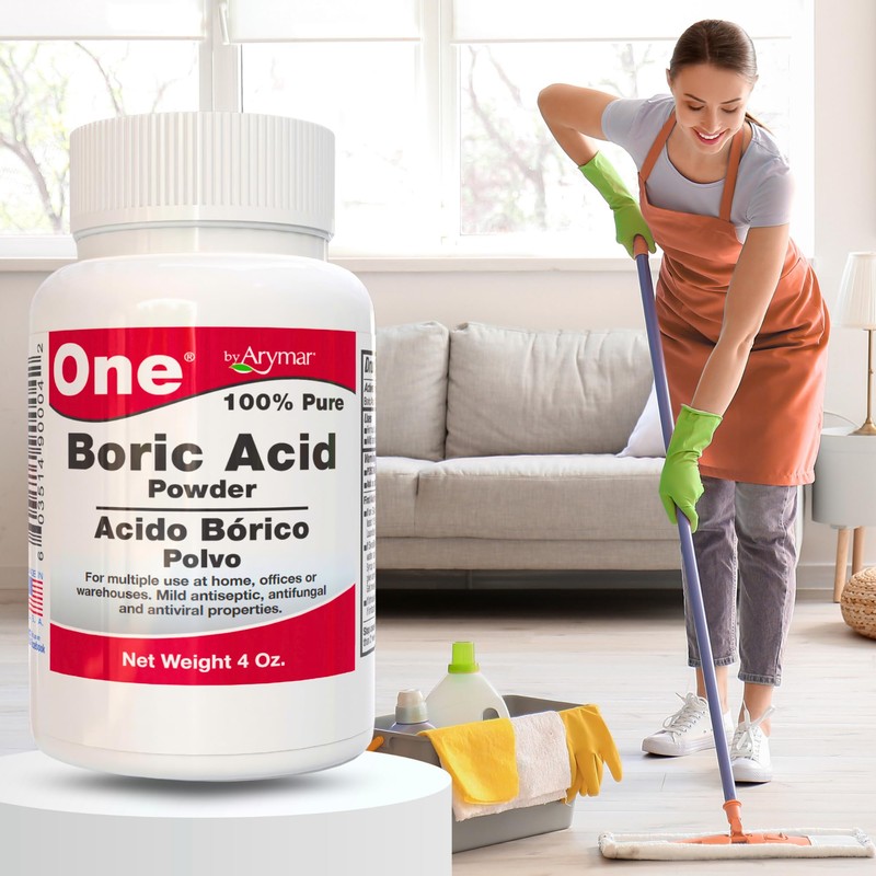 Arymar Boric Powder, Multipurpose Household Cleaner and Freshener, Pure Granular