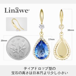 Linawe Earrings, Women's, Jewelry, Diamonds, Mother's, Yellow Gold