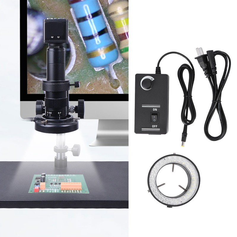 LED Ring Light Round 56 Lamp Beads for Microscope Industrial