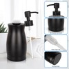 Emarful 304 Stainless Steel Soap Dispenser Modern Rust-Proof Liquid Soap