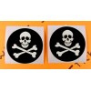 Unbranded Skull & Crossbones Stickers Set Of 8