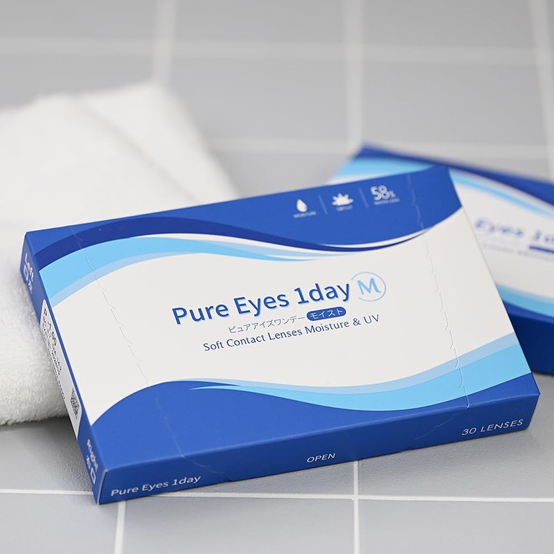 ピュアアイズ ワンデー M UV モイスト PureEyes 1day M UV moist