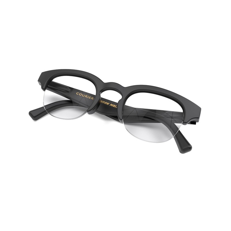 LONDON MOLE® Courier Fashion Glasses | Zero's with Clear Lenses
