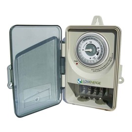 Heavy Duty Timer Switch 30A 6500w IP55 water resistant (Mechanical)