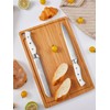Knife Set with Block, D.Perlla 15 Pieces Kitchen Knife Set