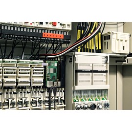 KKSB Raspberry Pi DIN Rail Clip Bracket - Compatible with Raspberry Pi 5, 4B, 3B and Other SBCs with The Same Screw Hole Pattern - Multiple Clip Fixing Positions