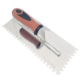 Frosch Stainless Steel Square Notch Tile Trowel (1/4" X 1/4")
