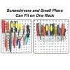 Right Arrange Pegboard Screwdriver Holder, 2-Pack - Hooks to Any