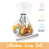 TATTI 1MIL thickness 100ft Clear flat Cello/Cellophane Treat