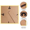 Giftgarden 8x8 Picture Frame Gold, 8 by 8 Thin Square