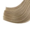 Sew in Hair Extensions Real Human Hair, Ash Blonde Balayage