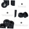 KONTONTY 8pcs Speaker Spike Pad Kit Sound Deadening Mat for