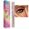 Long-Lasting Waterproof Black Liquid Eyeliner - Sweatproof and Smudge-Proof with