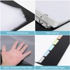 Uquelic Presentation Ring Binder, A4 Display Folder with 80 Punched